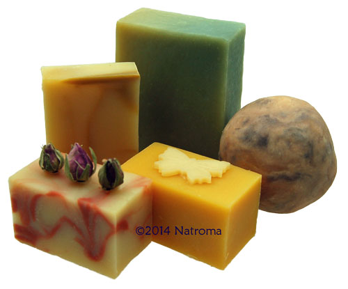 Handmade aromatherapy goats milk soaps by The Natural Soapworks
