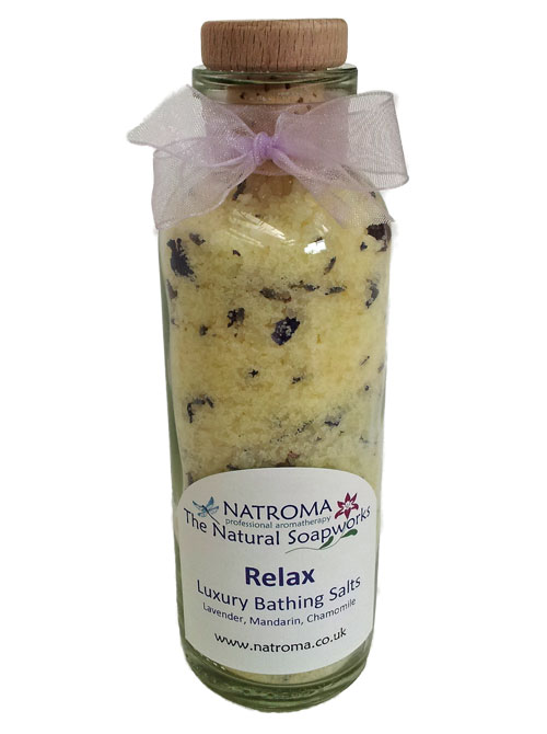 Aromatherapy Bath Salts handmade luxury bathing