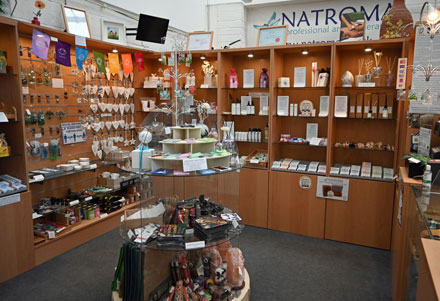 Natroma Aromatherapy Shop Ruskin Glass Centre Stourbridge