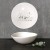 Porcelain Dish: Wobbly bowl moon and back