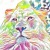 The Princess & The Pickle Card: Rainbow Lion