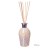 Art Glass Diffuser Bottle: Dome - White Iridescent