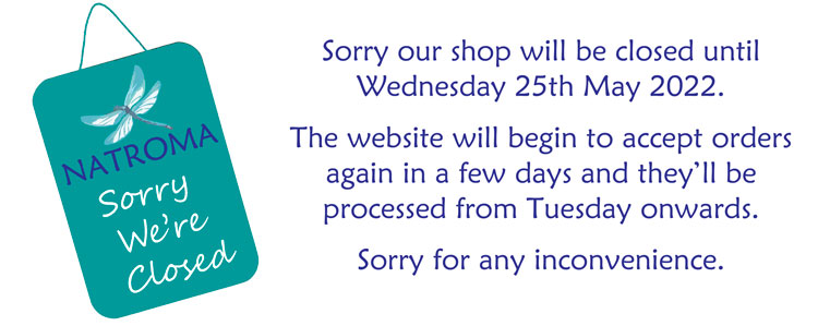 Natroma shop temporarily closed May 2022