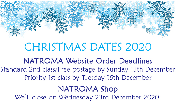 Natroma Christmas and New Years Shop Hours