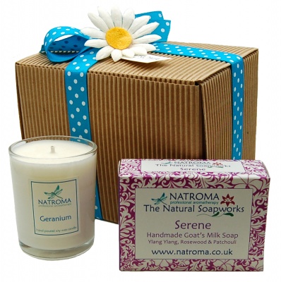 Soap & Candle Hamper