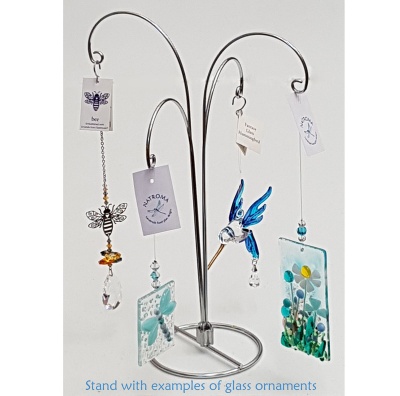 Glass Ornament Metal Display Stand