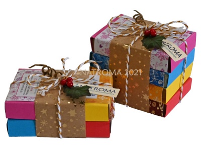 Organic Christmas Goats Milk Soap Stacks