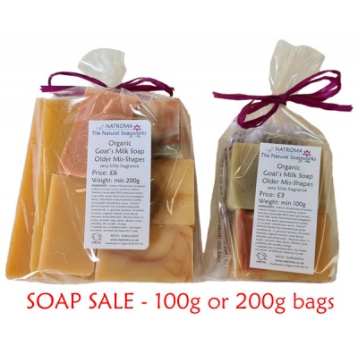 Older Organic Soap Chunks