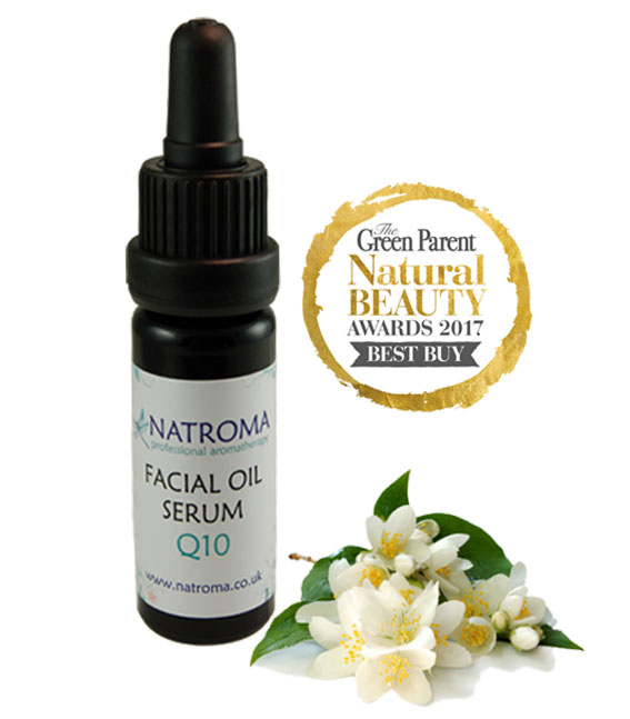 Award Winning Organic Q10 Facial Oil Serum Natroma Aromatherapy