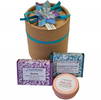 Natural Soap & Balm Gift Set