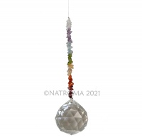 Chakra Hanging Crystal