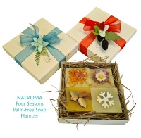 Four Seasons Handmade Soap Hamper